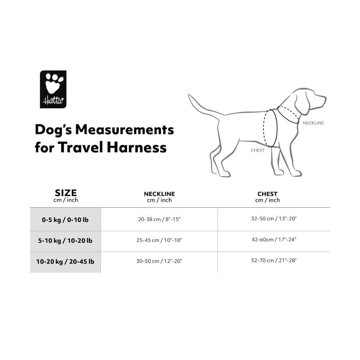 Hurtta Travel Harness ECO karhunvatukka