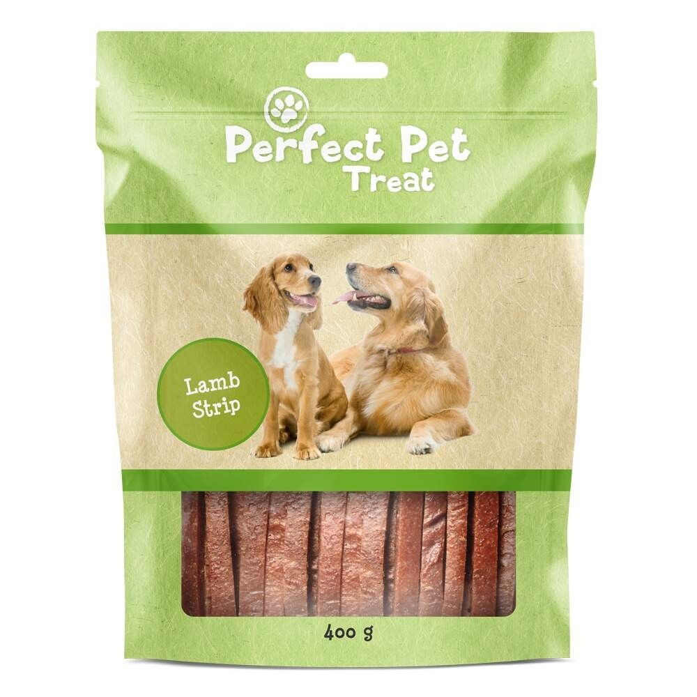 Perfect Pet Lamb strip 400g