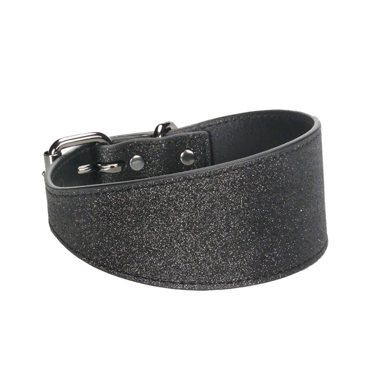 Collar of Sweden Black Glitter Collar Wide