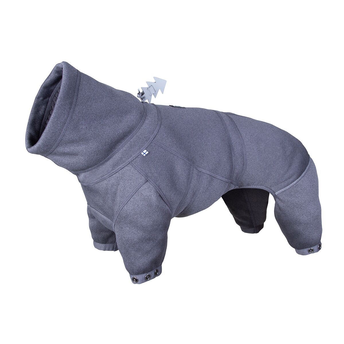 Hurtta Midlayer overall, blackberry