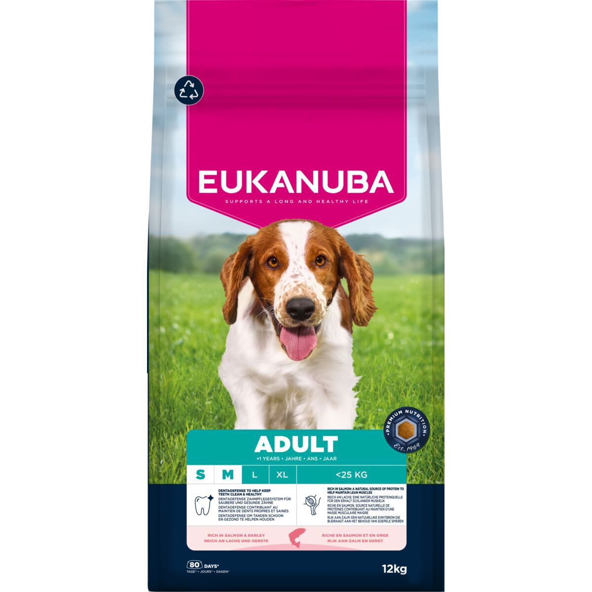 Eukanuba Adult Small & Medium Breed Salmon & Barley