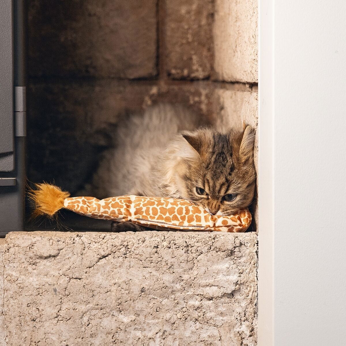 Beeztees Catnip Jungle Giraffe Tail