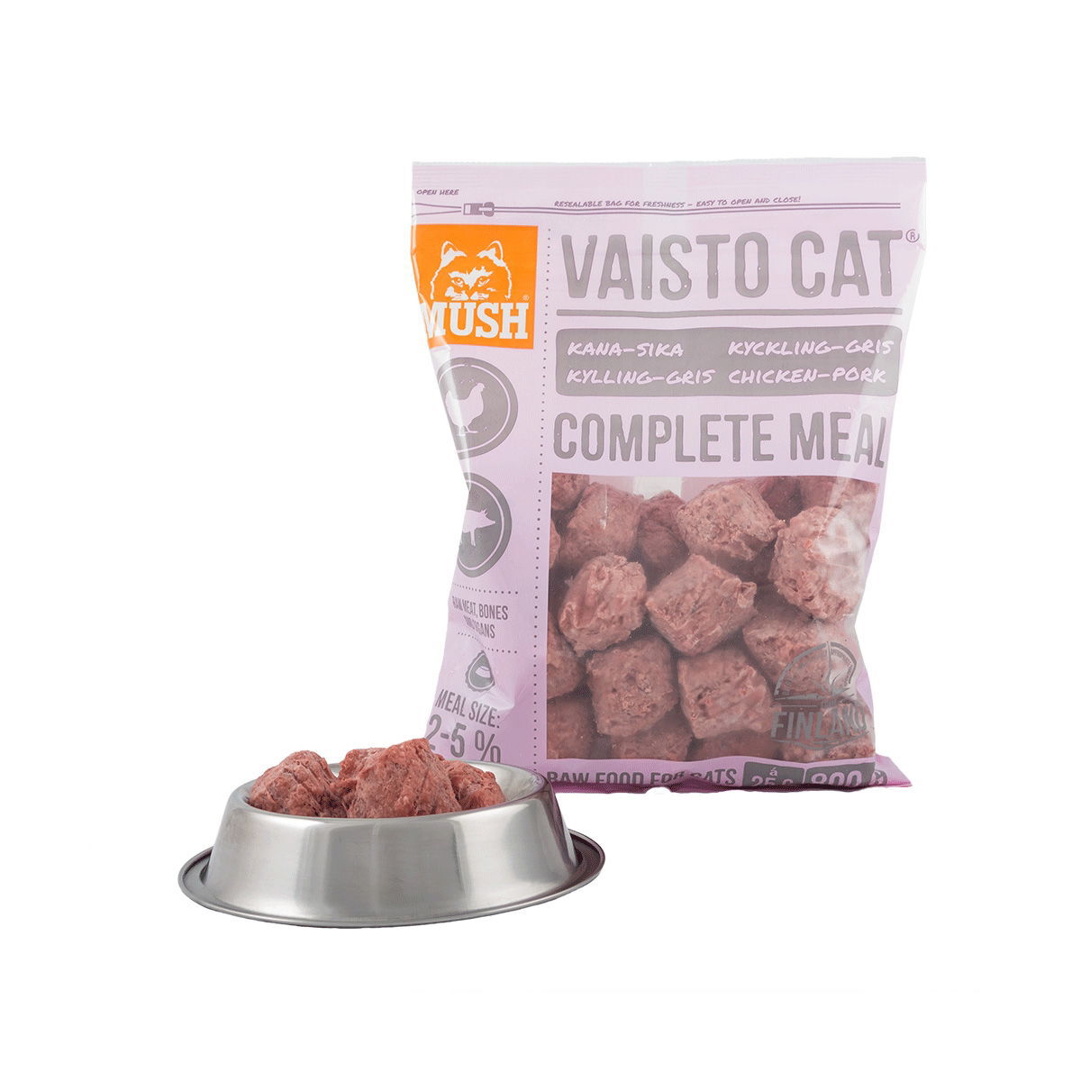 MUSH Vaisto® Kissa kana-sika