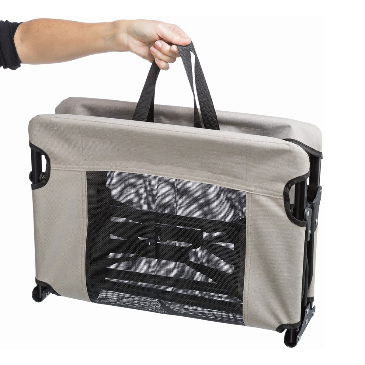 Trixie dog lounger beige/black