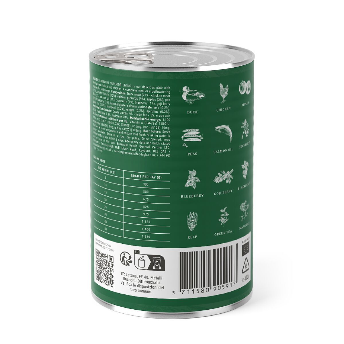 ESSENTIAL SUPERIOR LIVING PATÉ 400g