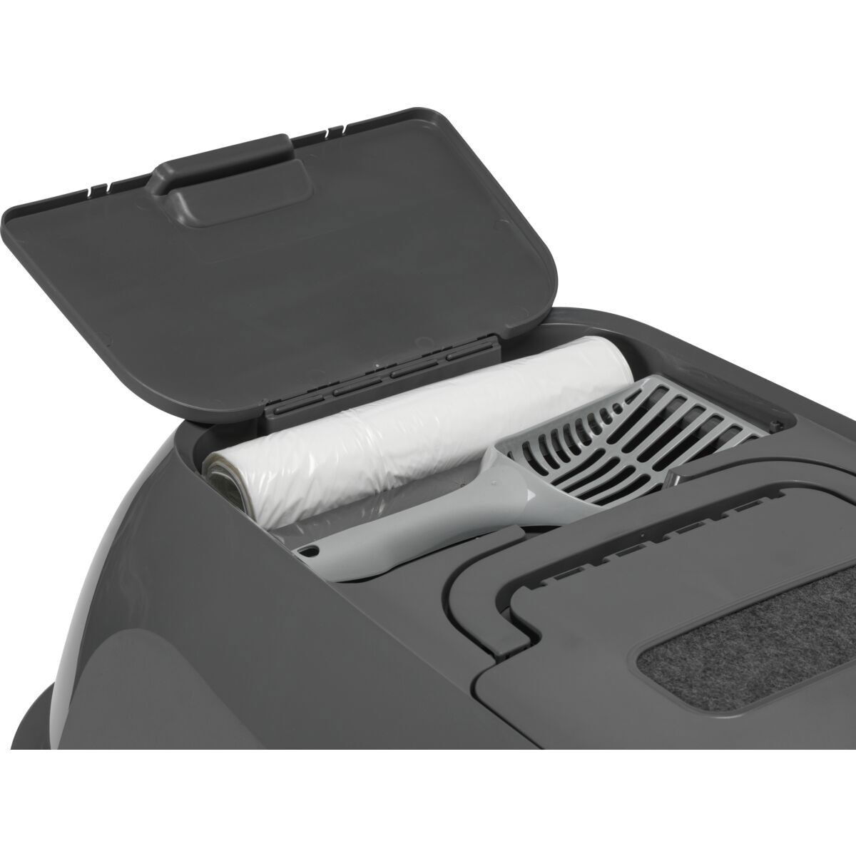 Moderna Mega Deluxe kissanvessa 98kierrätetystä muovista harmaa