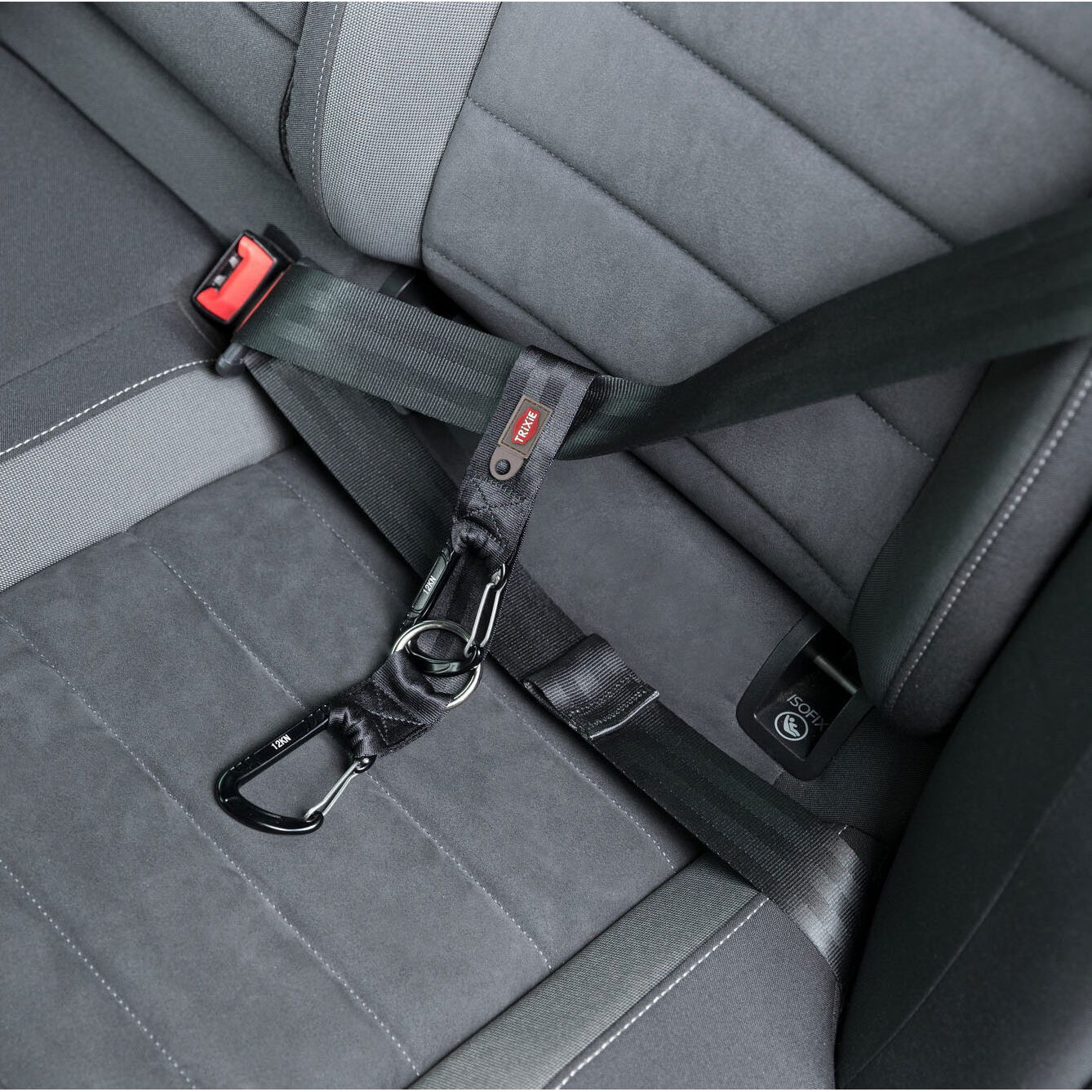 Trixie Seatbelt Loop kiinnike karabiinihaka