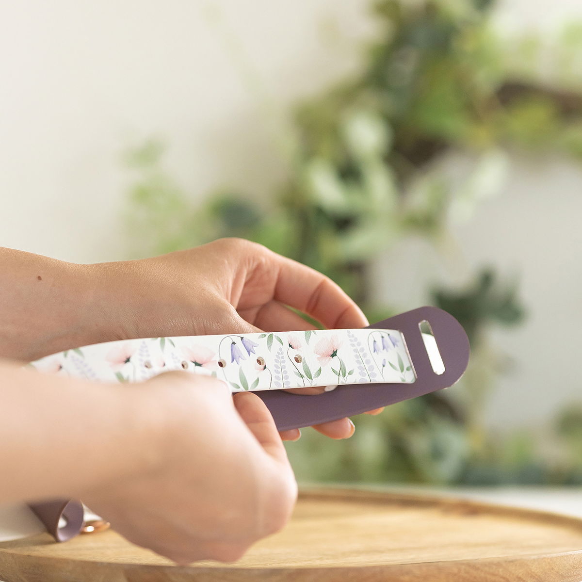 Tyylivoitto collar extender, cognac