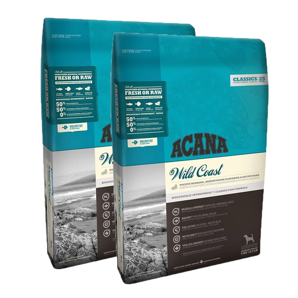 Acana Dog Wild Coast 2x9,7 kg