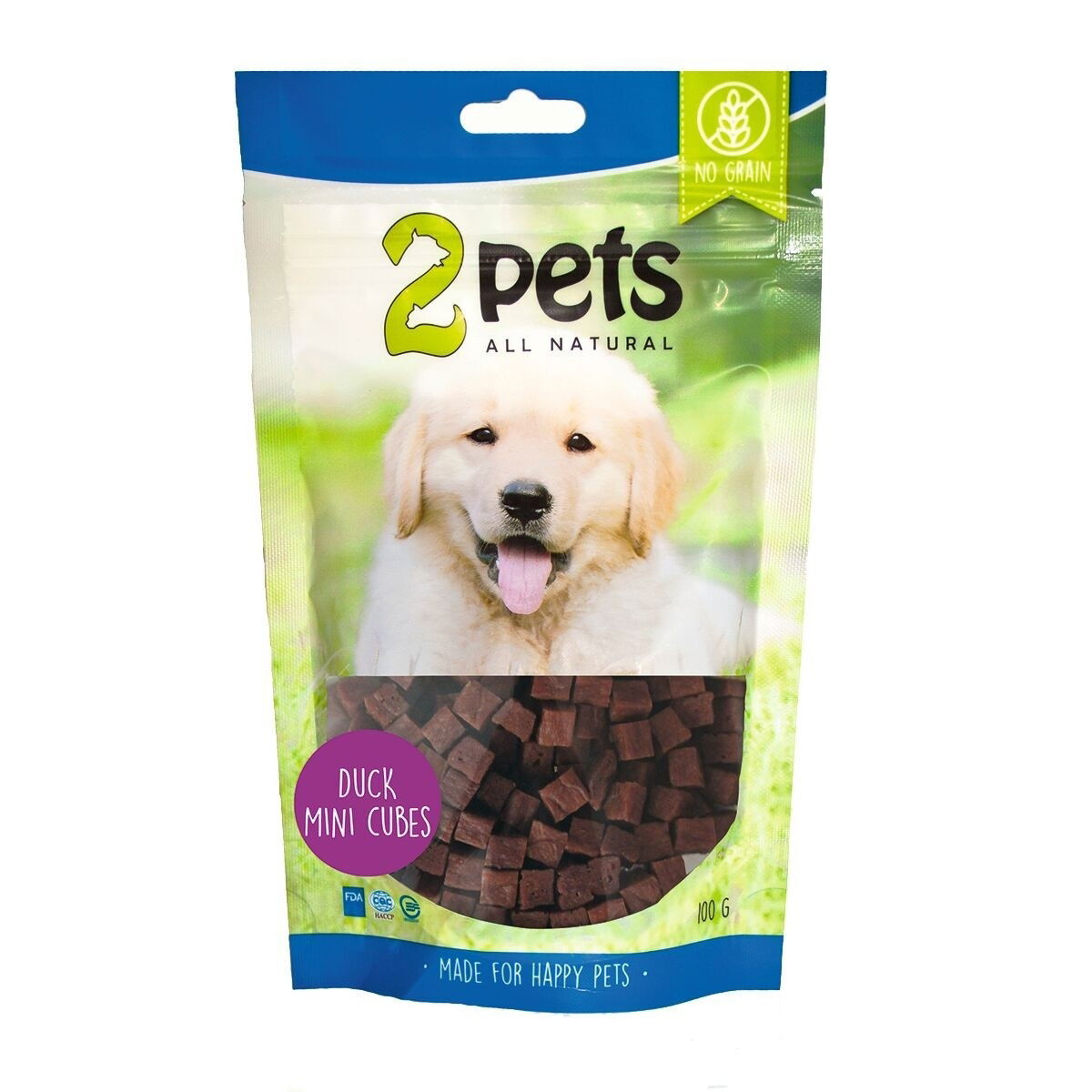 2pets Dogsnack Duck MiniCubes