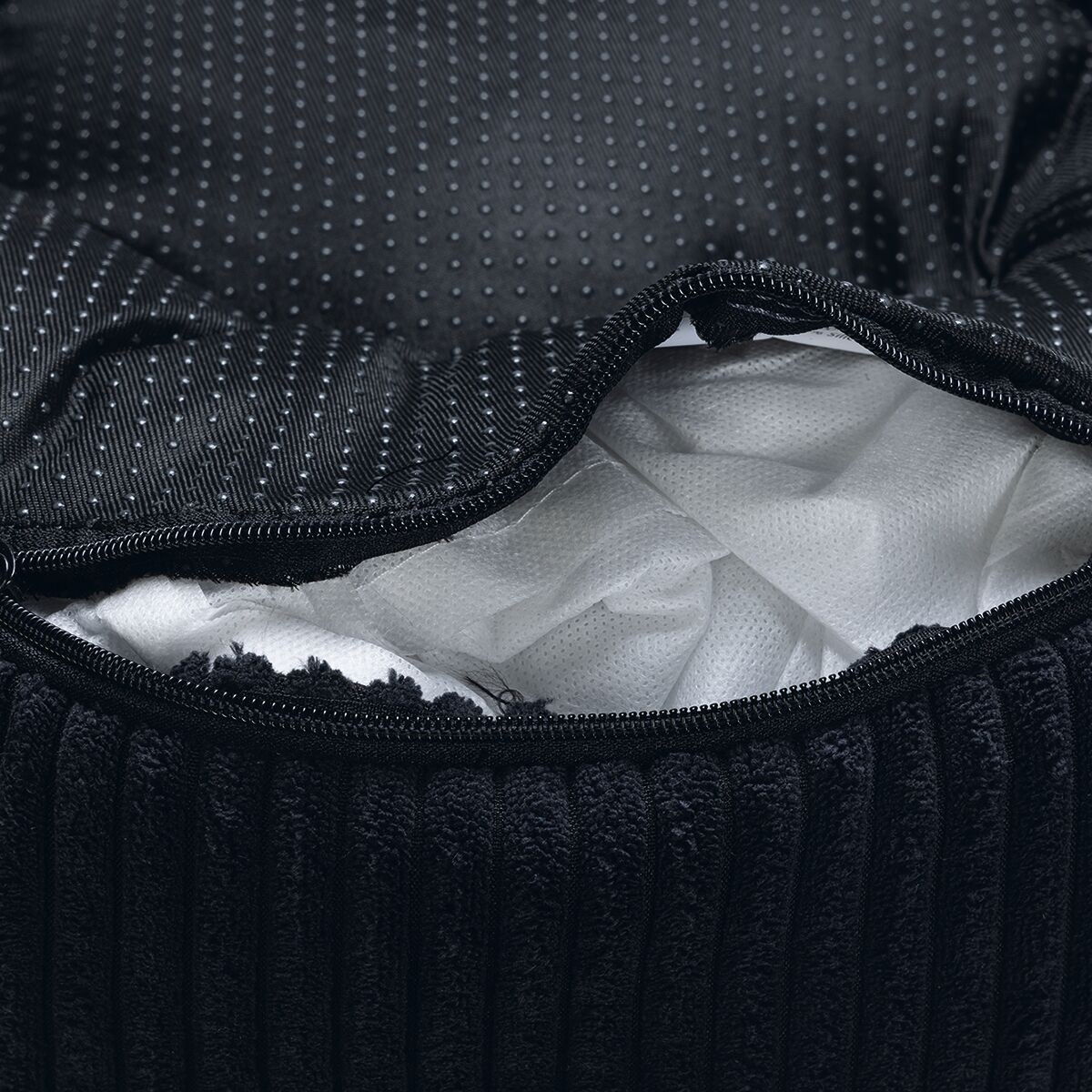 Designed by Lotte Rest bed Ribbed grey