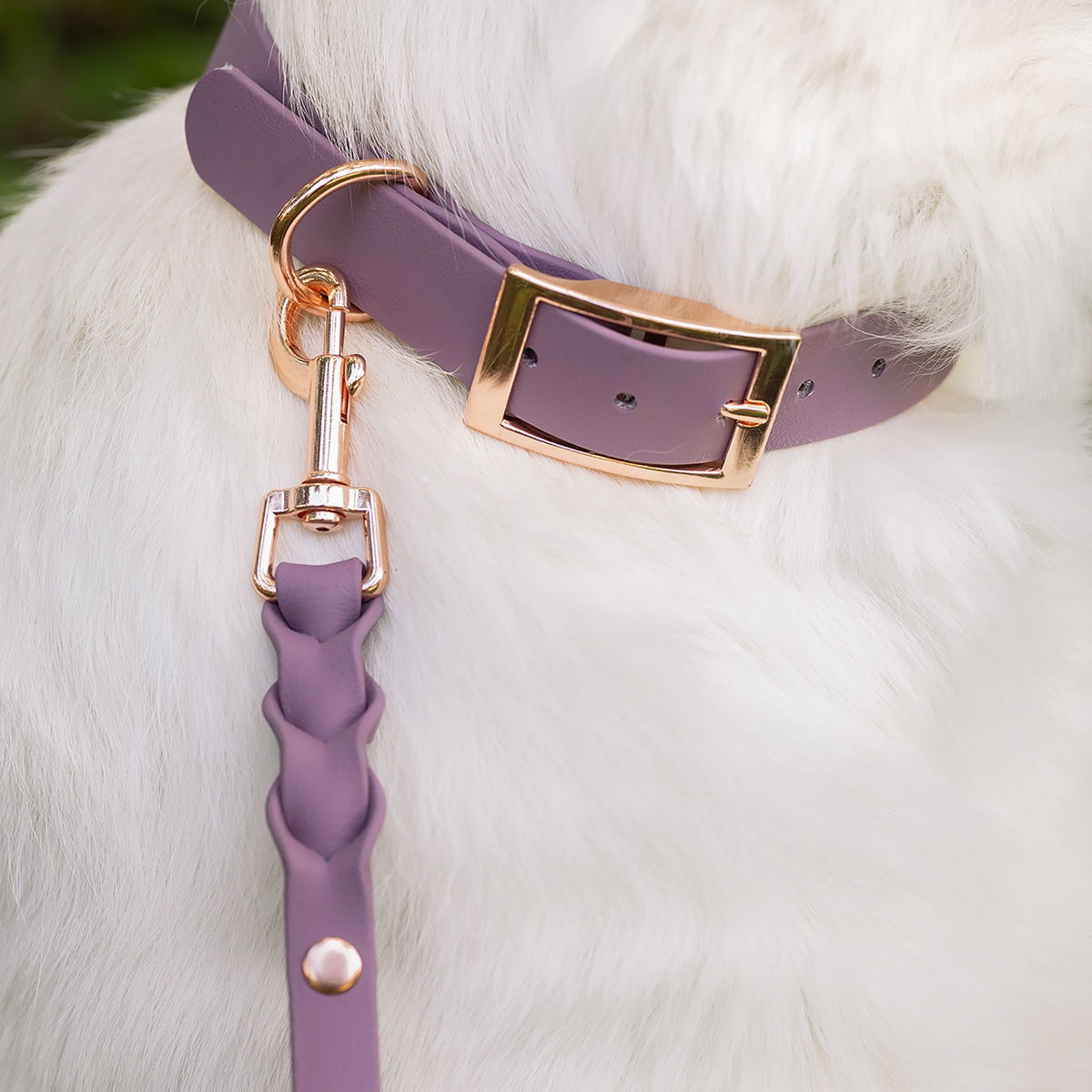 Tyylivoitto Classy collar, mauve