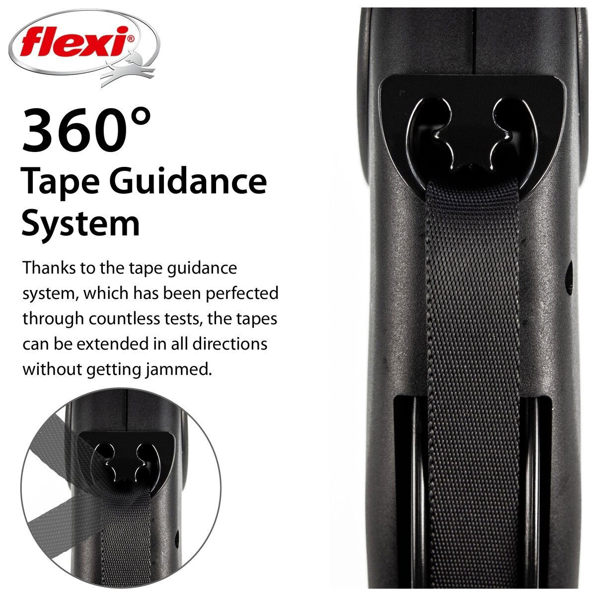 Flexi Giant L Black Edition 8m